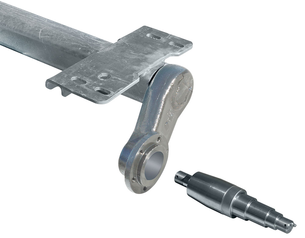 2,500 - 7,000 Eliminator removable spindle trailer axle