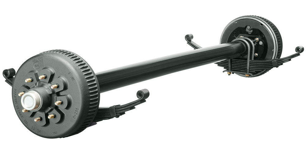 Medium duty spring axle 8K lbs
