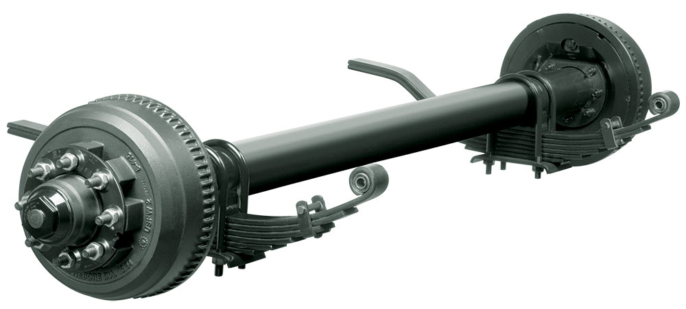 medium duty spring axle 9K - 15K lbs