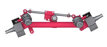 forced steer heavy duty axle