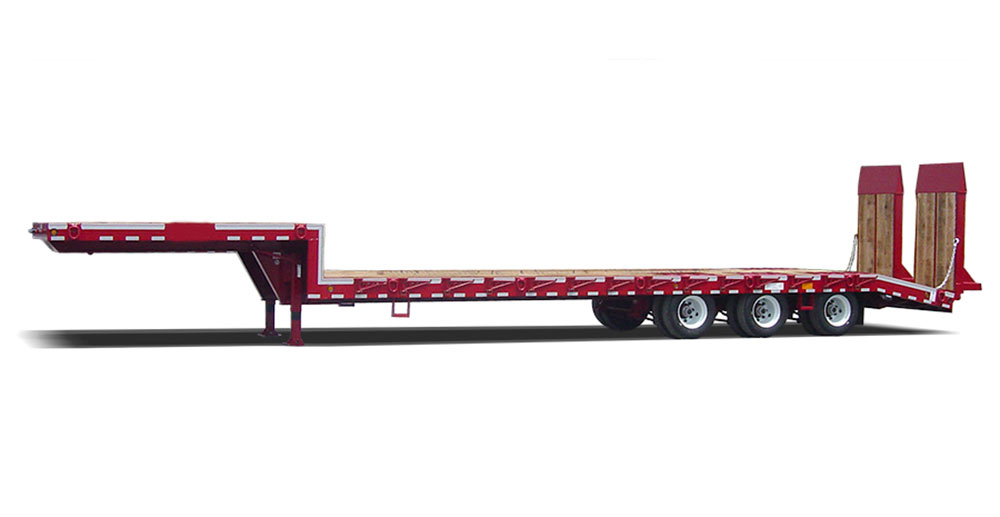 22,500-27,500 heavy duty equipment trailer