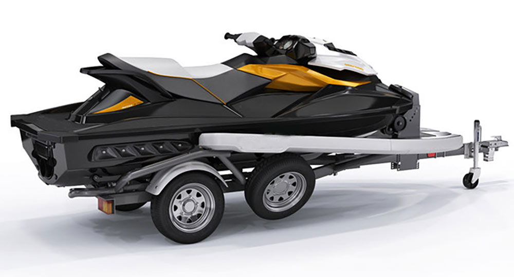 1,000 - 2,200 toflex sea doo trailer